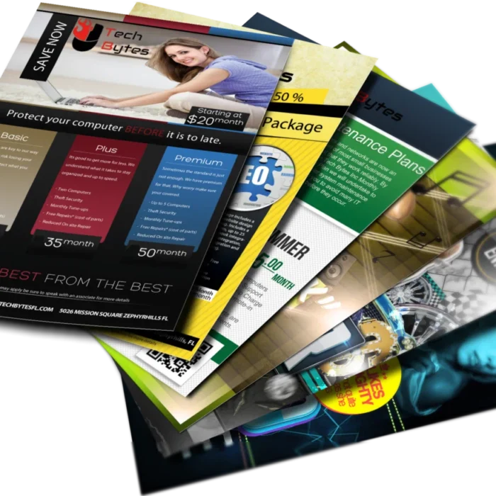 Flyers and Brochures